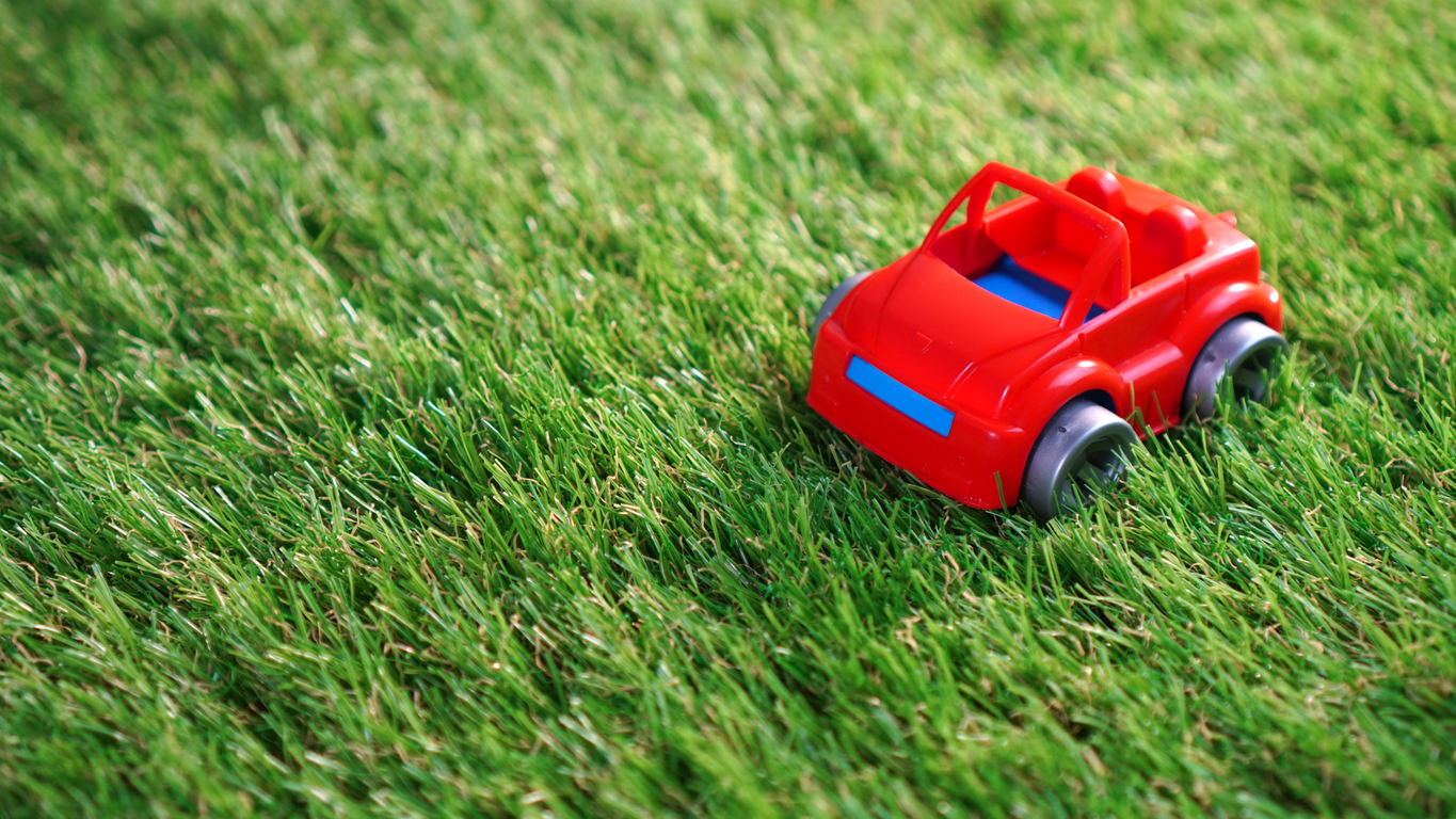 Gazon synthétique pour parking